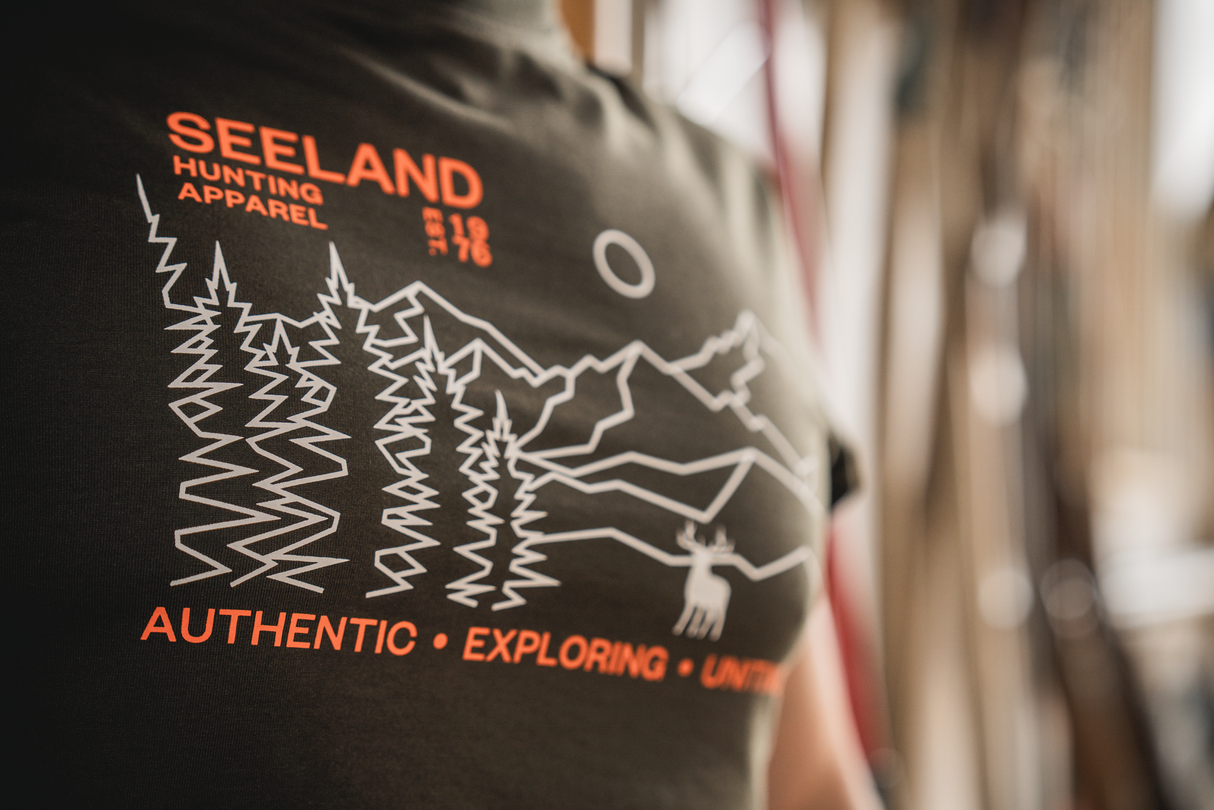 Landscape T-skjorte Pine Green – Seeland
