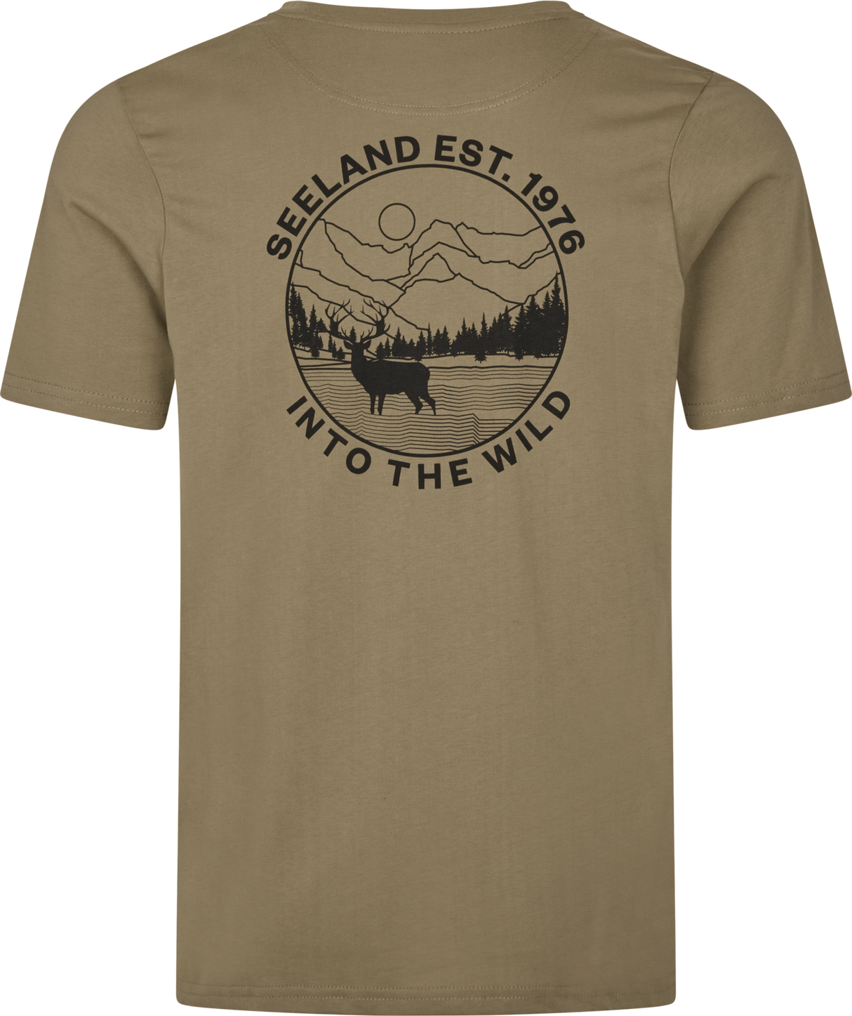Hunting Landscape T-skjorte – Covert Green – Seeland