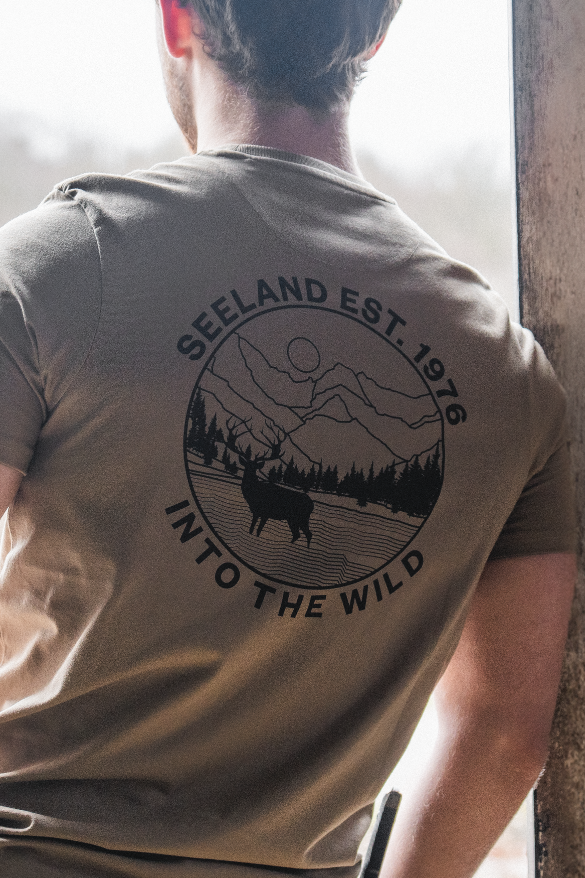 Hunting Landscape T-skjorte – Covert Green – Seeland