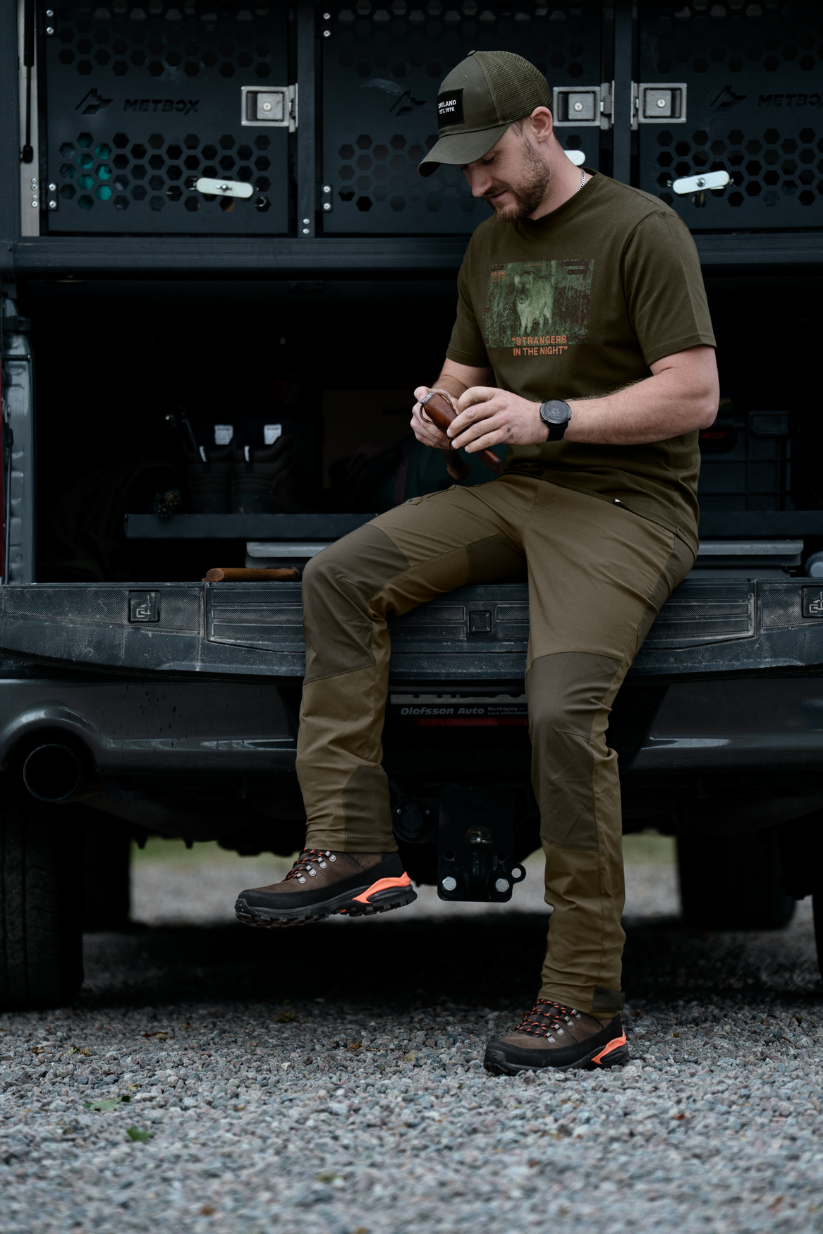 Ash Outdoor bukse - Light Pine/Pine Green – Seeland