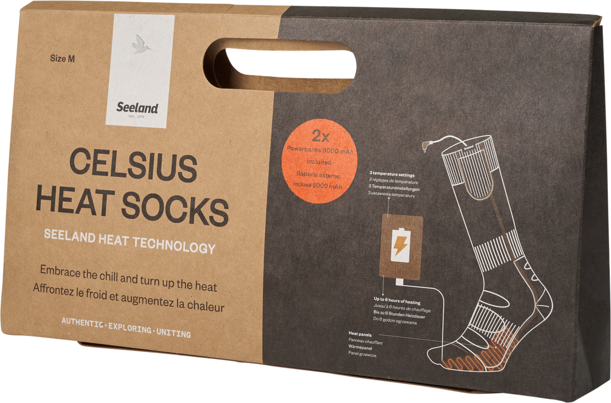 Celsius Heat sokker – Pine Green Melange – Seeland