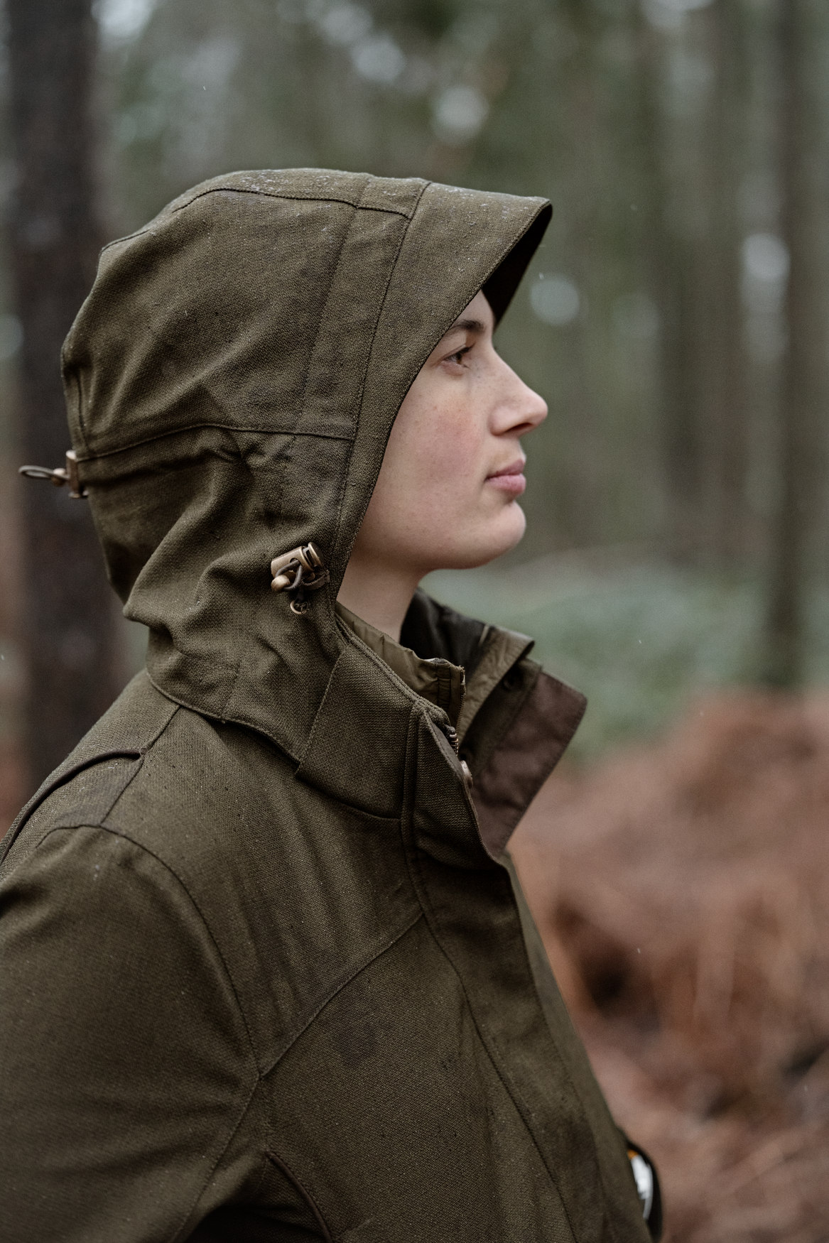 Woodcock Royale Eve Jakke - Shaded Olive – Seeland