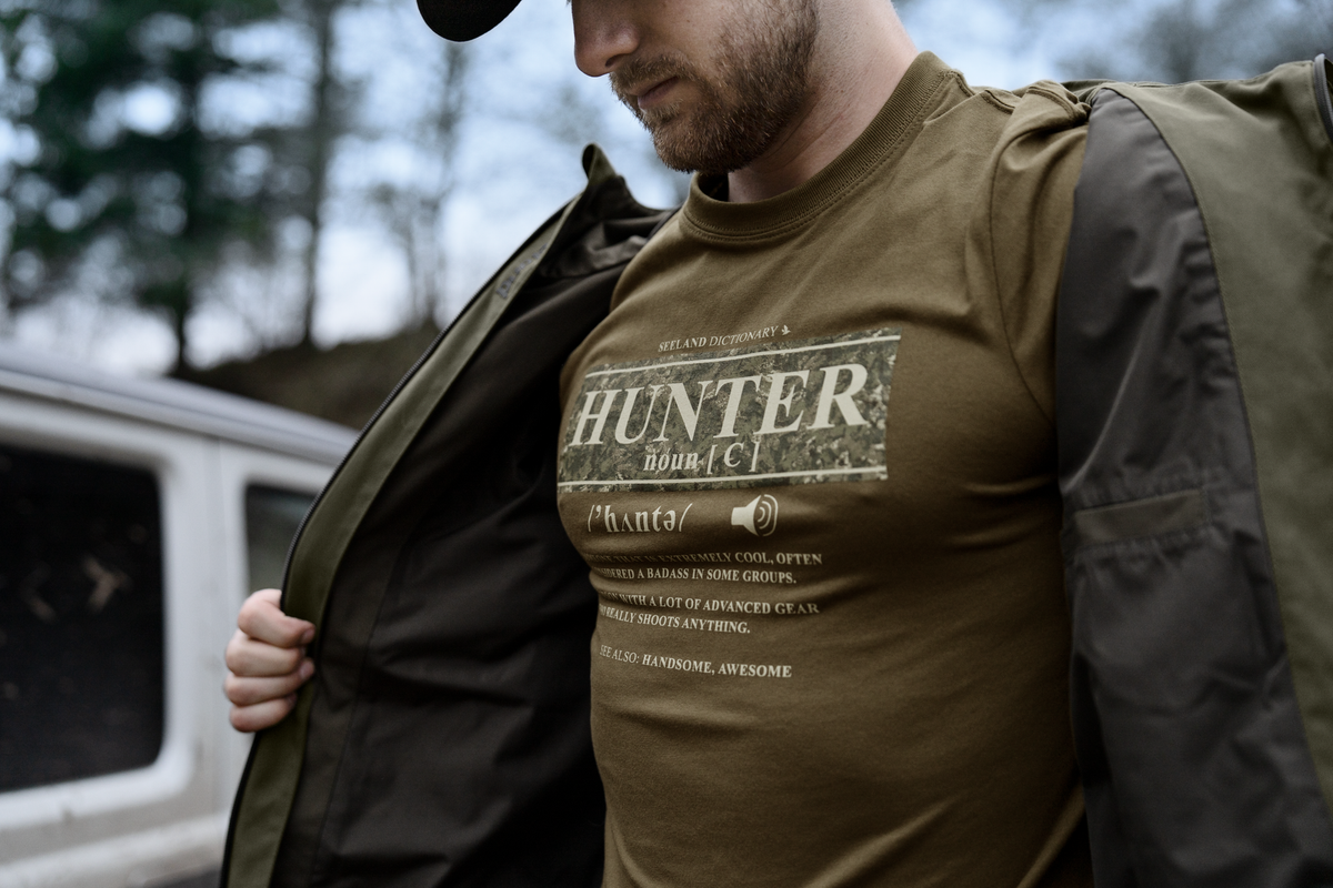 Dictionary T-skjorte - Military Olive – Seeland
