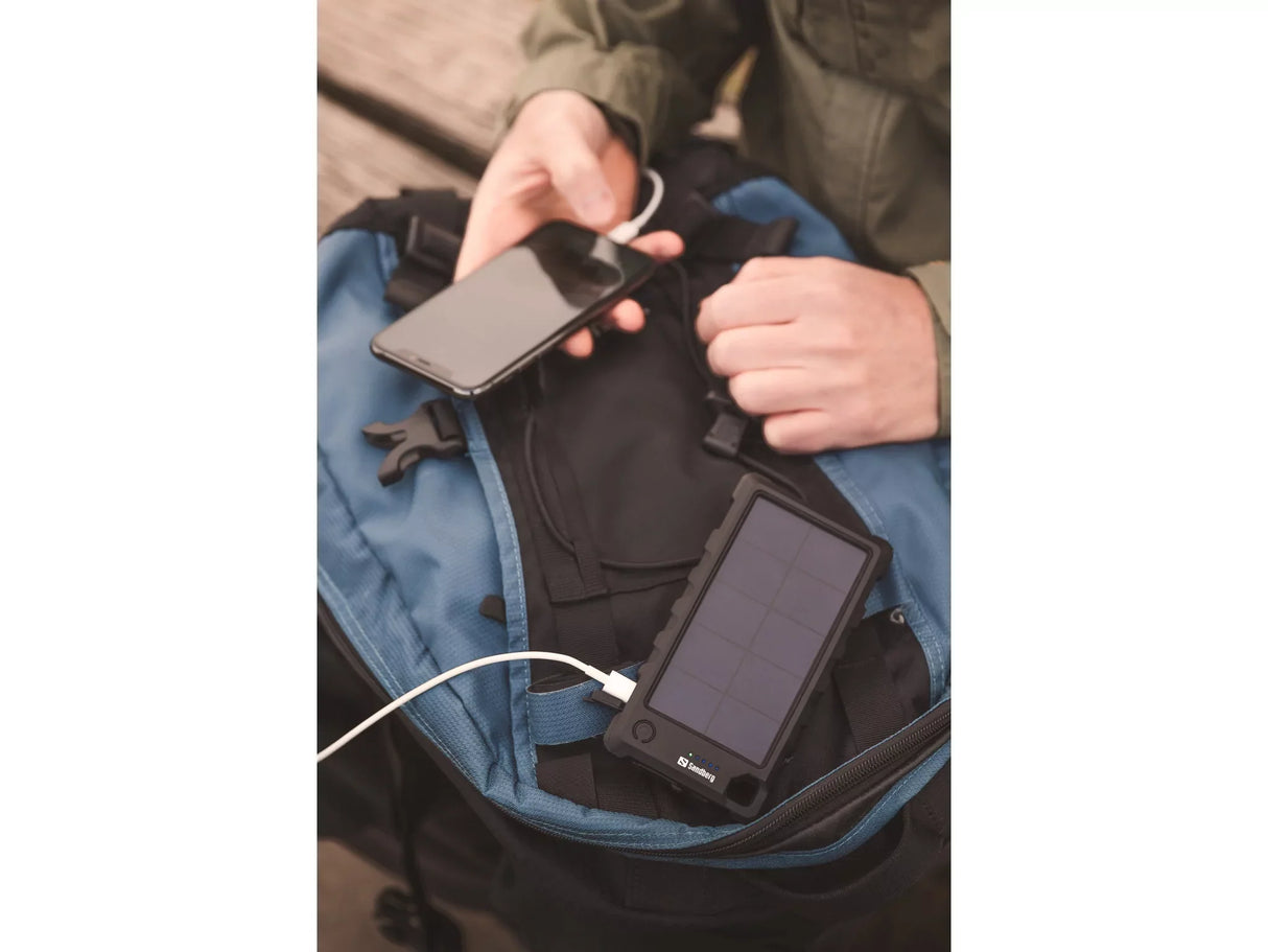Solcelle Powerbank 10000mAh – Sandberg