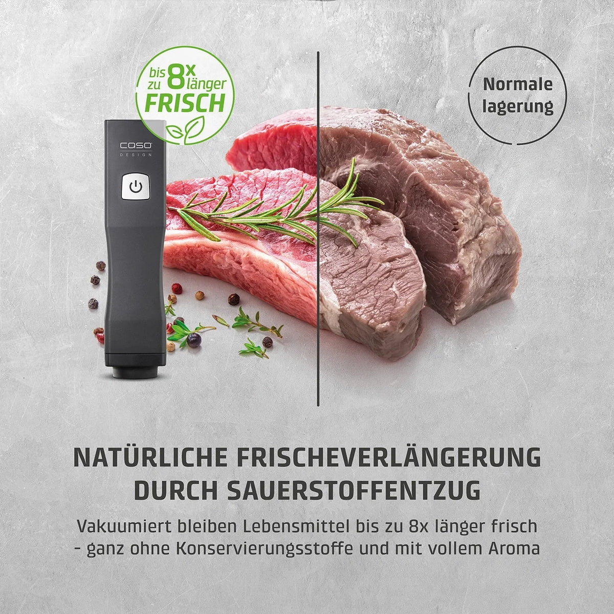 Vacu OneTouch - Eco-sett – Caso