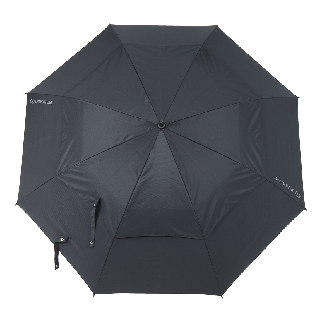 Trek-paraply, Ekstra Stor, Svart – Life Venture