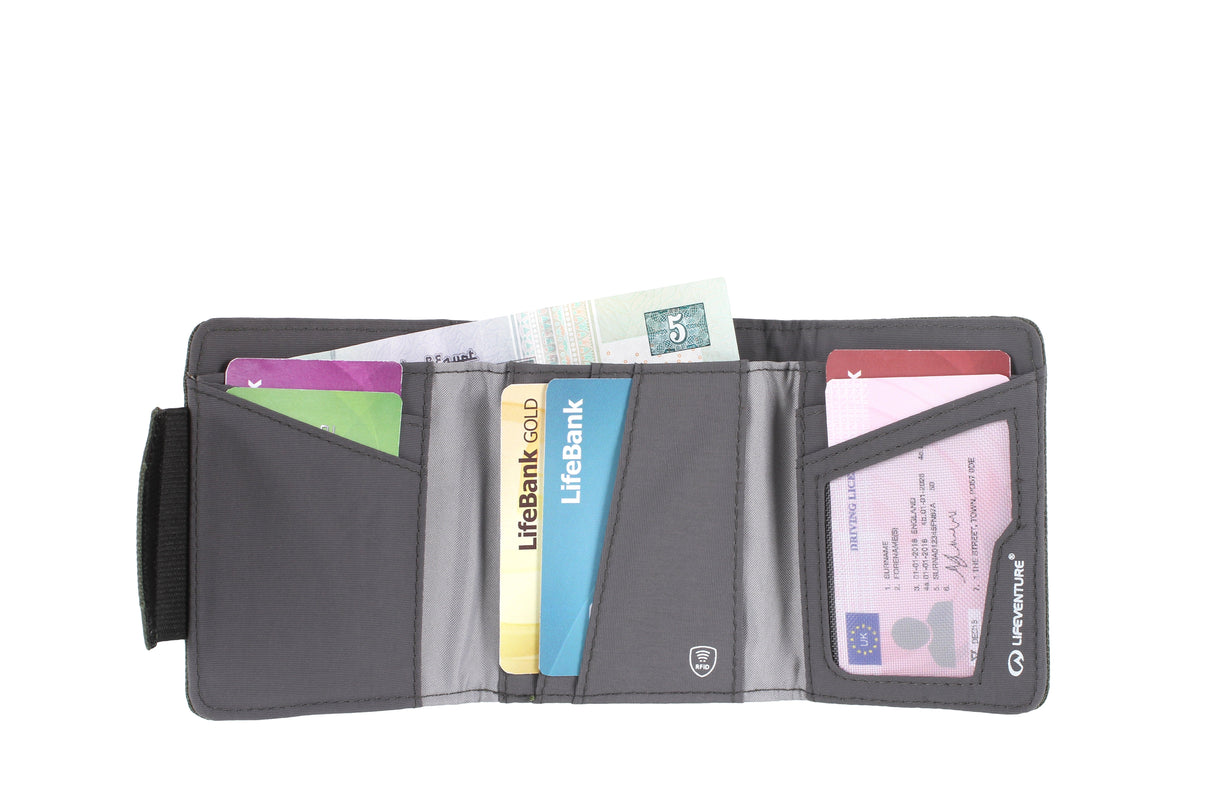 RFID-lommebok, Resirkulert, Grå – Life Venture