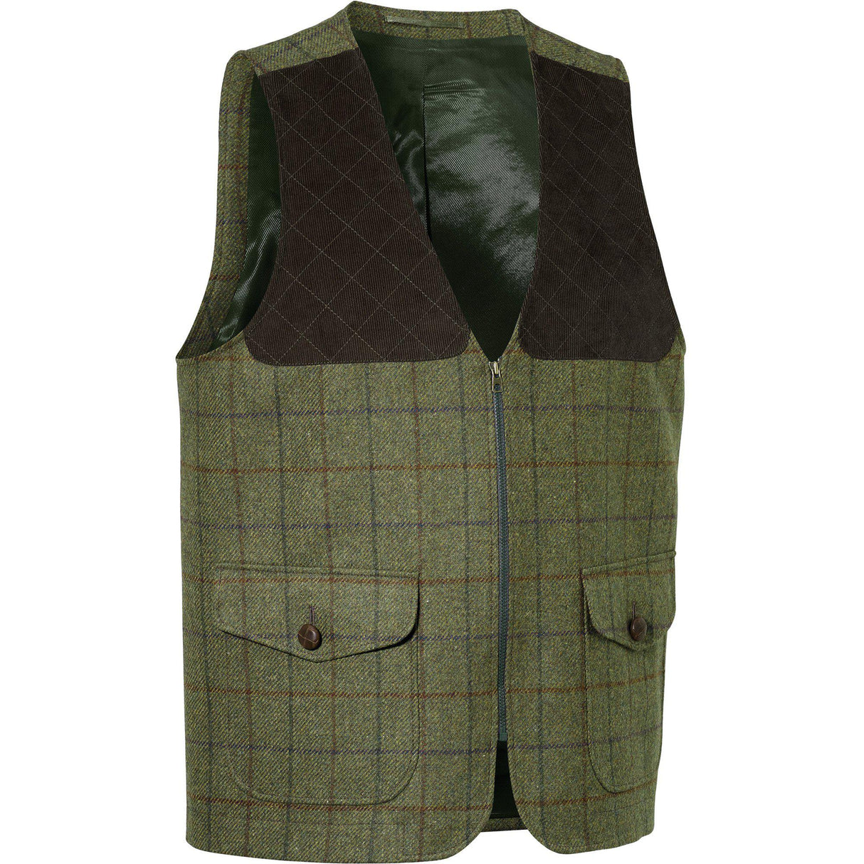 1919 Classic - M Hunting Vest Tweed Green – Swedteam