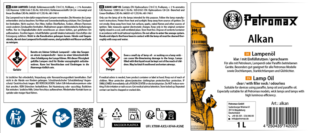 Alkanparafin – Petromax
