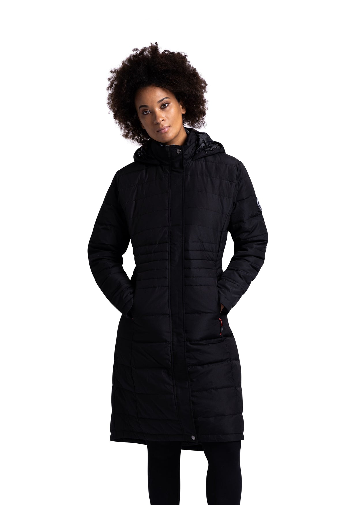 Bitsy- Female Down Jacket - Black - Trespass