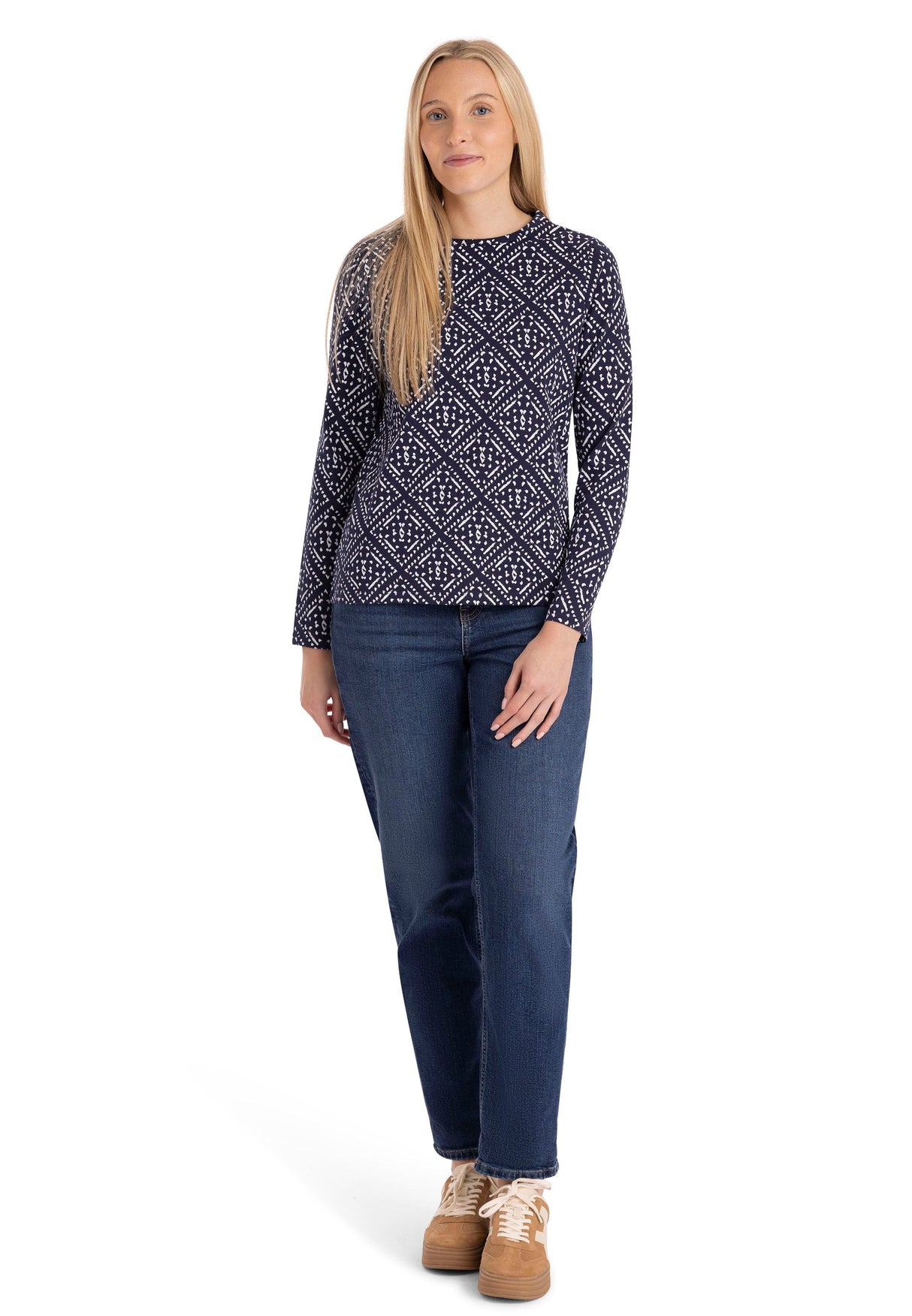 Daniela - Navy Print - Trespass