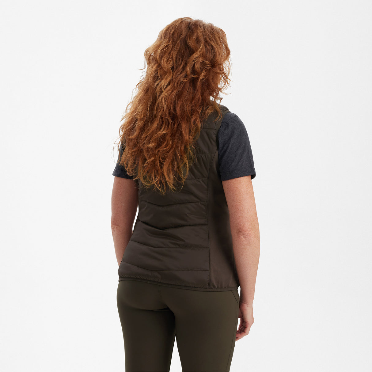 Lady Heat vattert vest Wood – Deerhunter