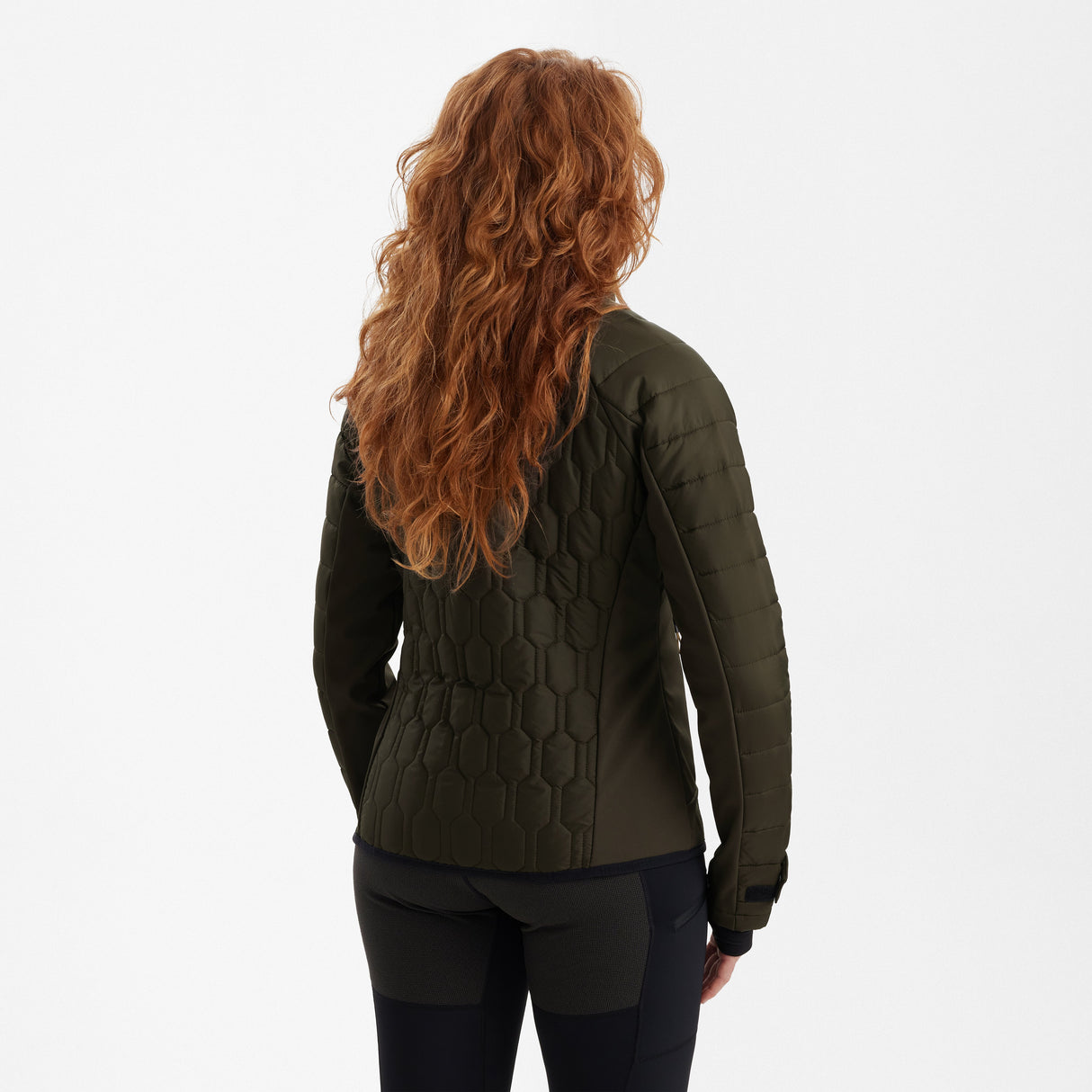 Lady Mossdale vattert jakke Forest Green – Deerhunter