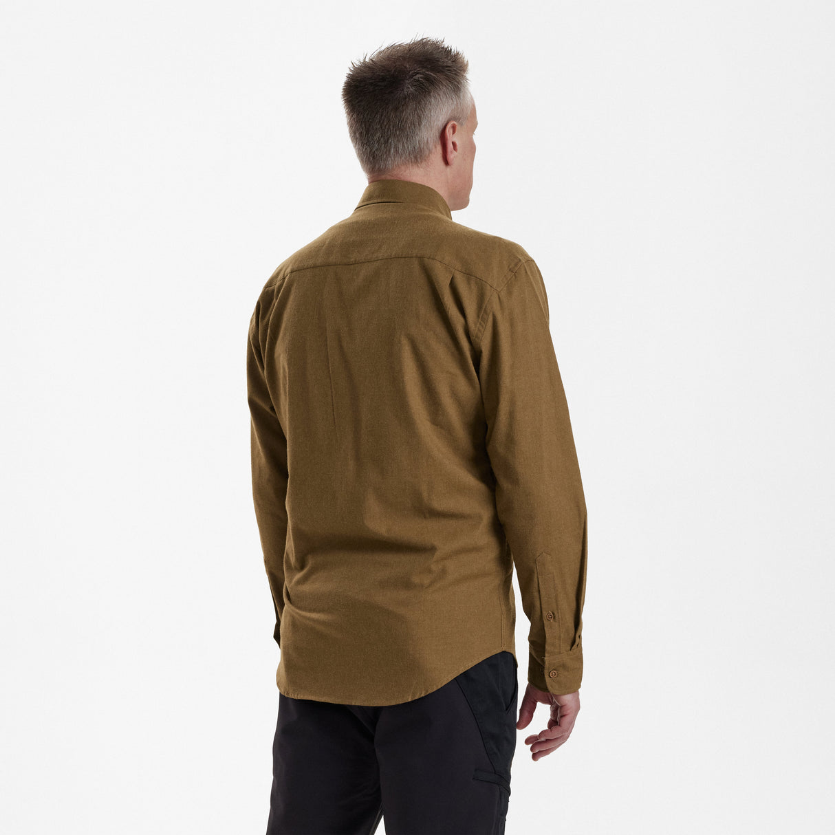 Liam skjorte Ocher Brown – Deerhunter