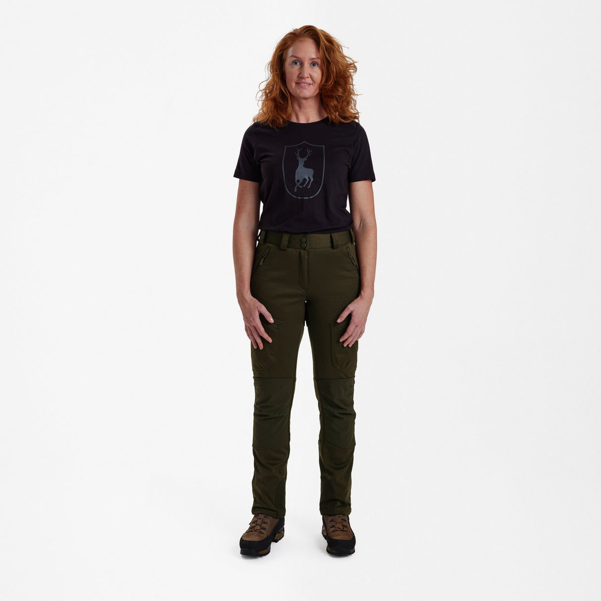 Lady Excape Softshell-bukse Art Green – Deerhunter