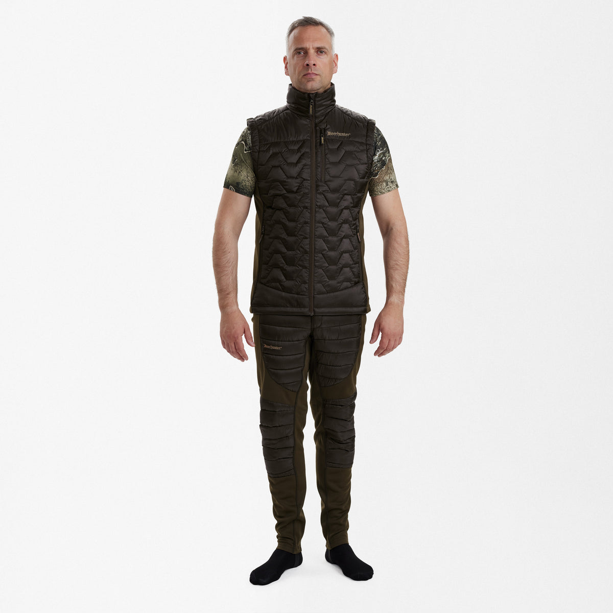 Excape Quiltet Vest - Grønn – Deerhunter