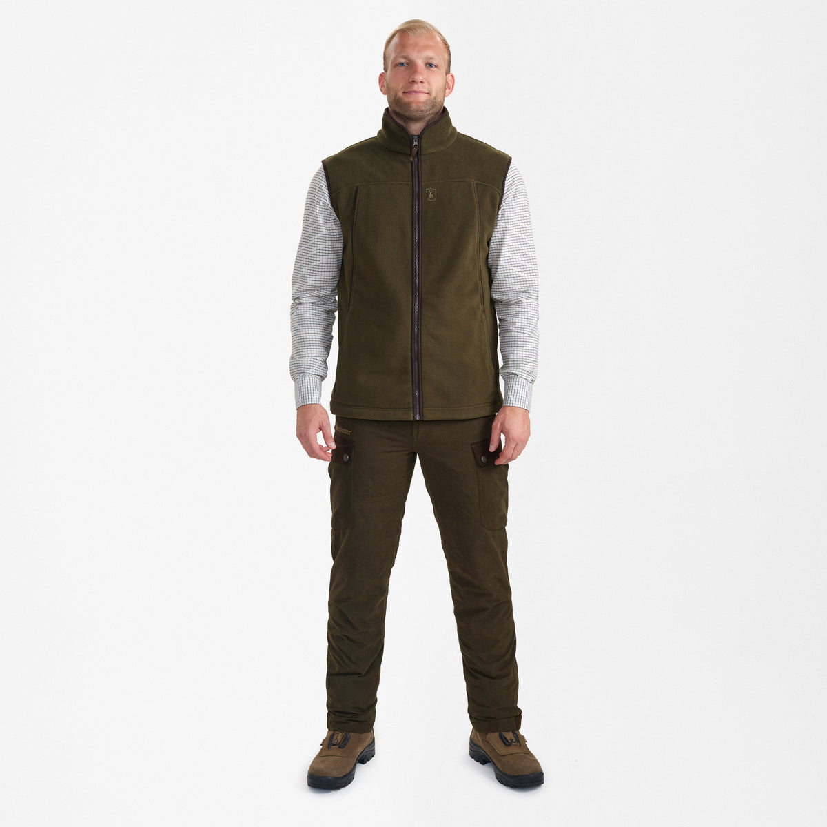 Eagle Fleece Vest Tarmac Green – Deerhunter