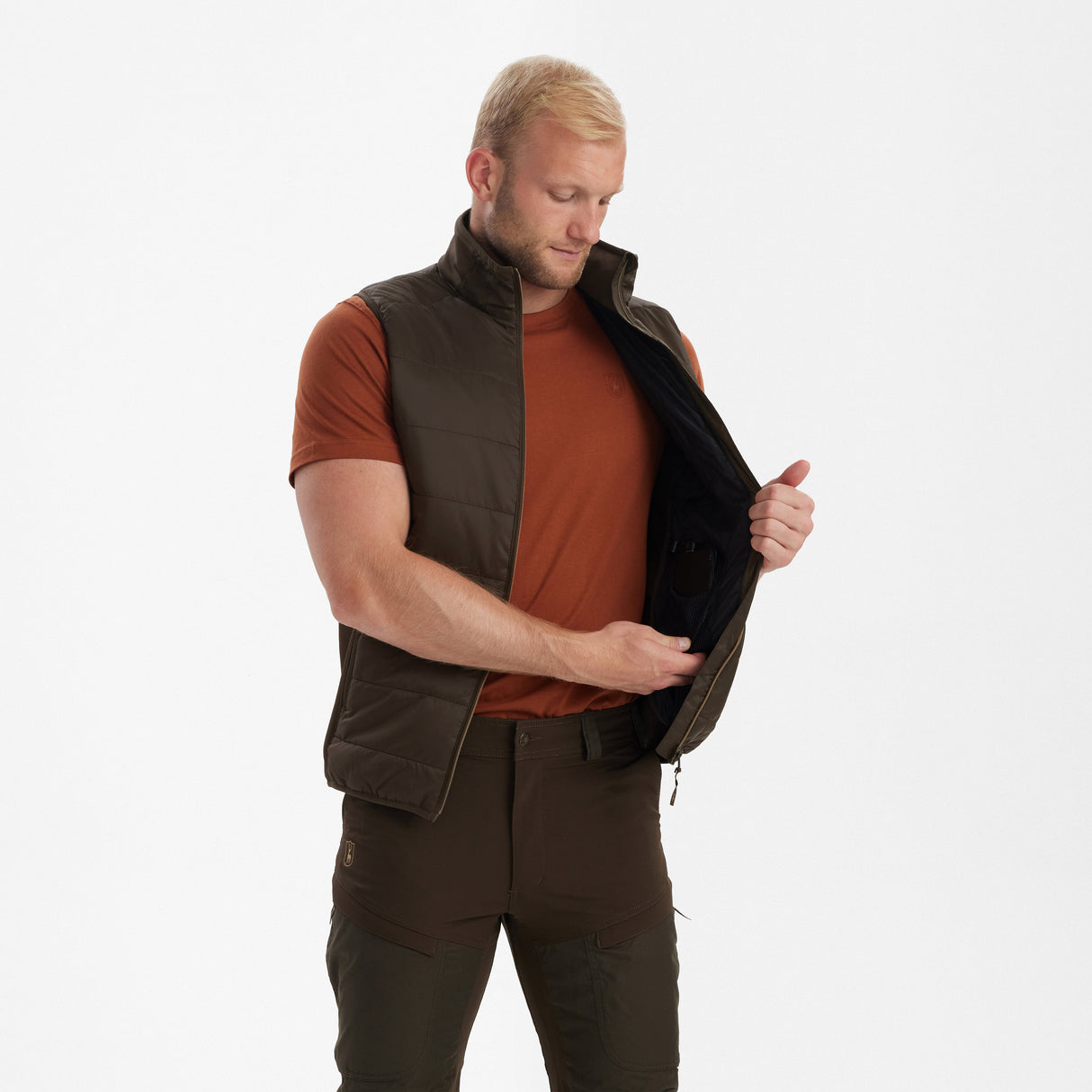Heat vattert vest – Deerhunter