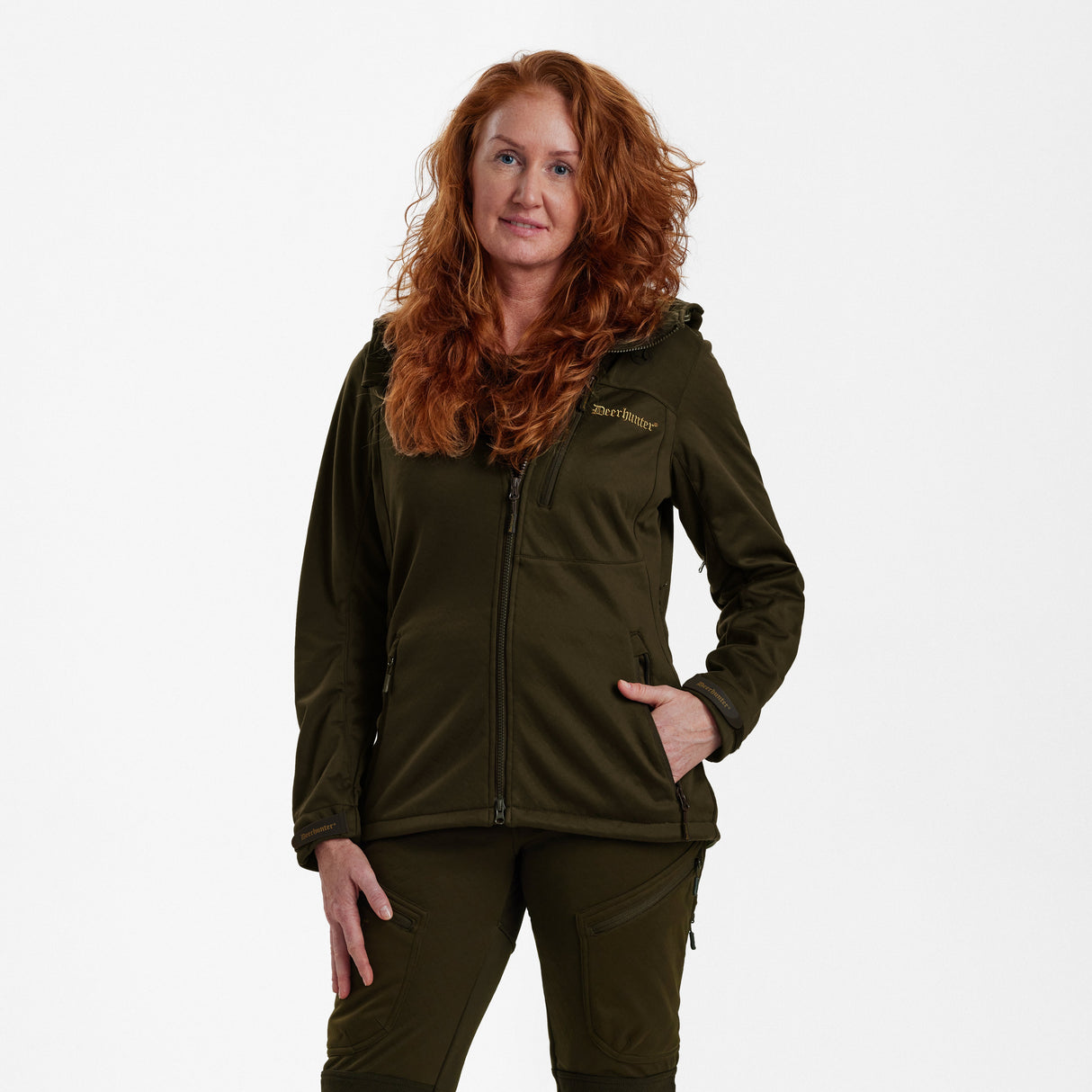 Lady Excape Softshell-jakke Art Green – Deerhunter