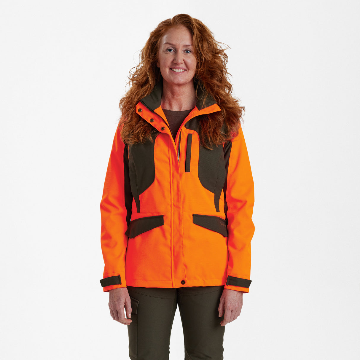 Lady Ann Extreme jakke med membran Orange – Deerhunter