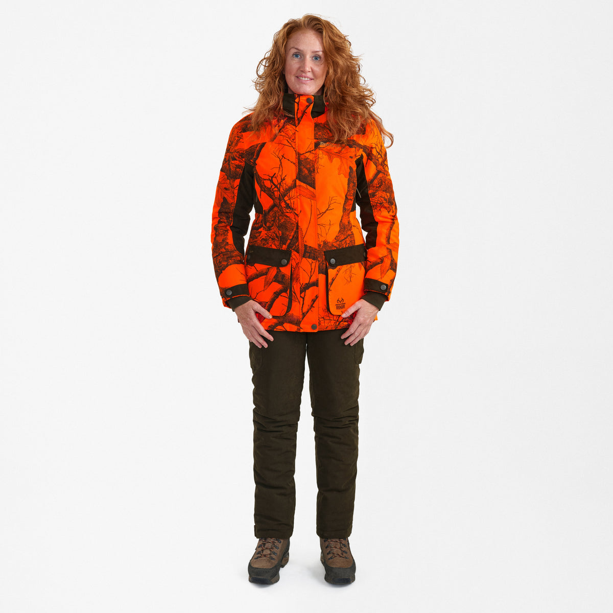 Lady Eagle Vinterjakke - REALTREE EDGE® ORANGE – Deerhunter