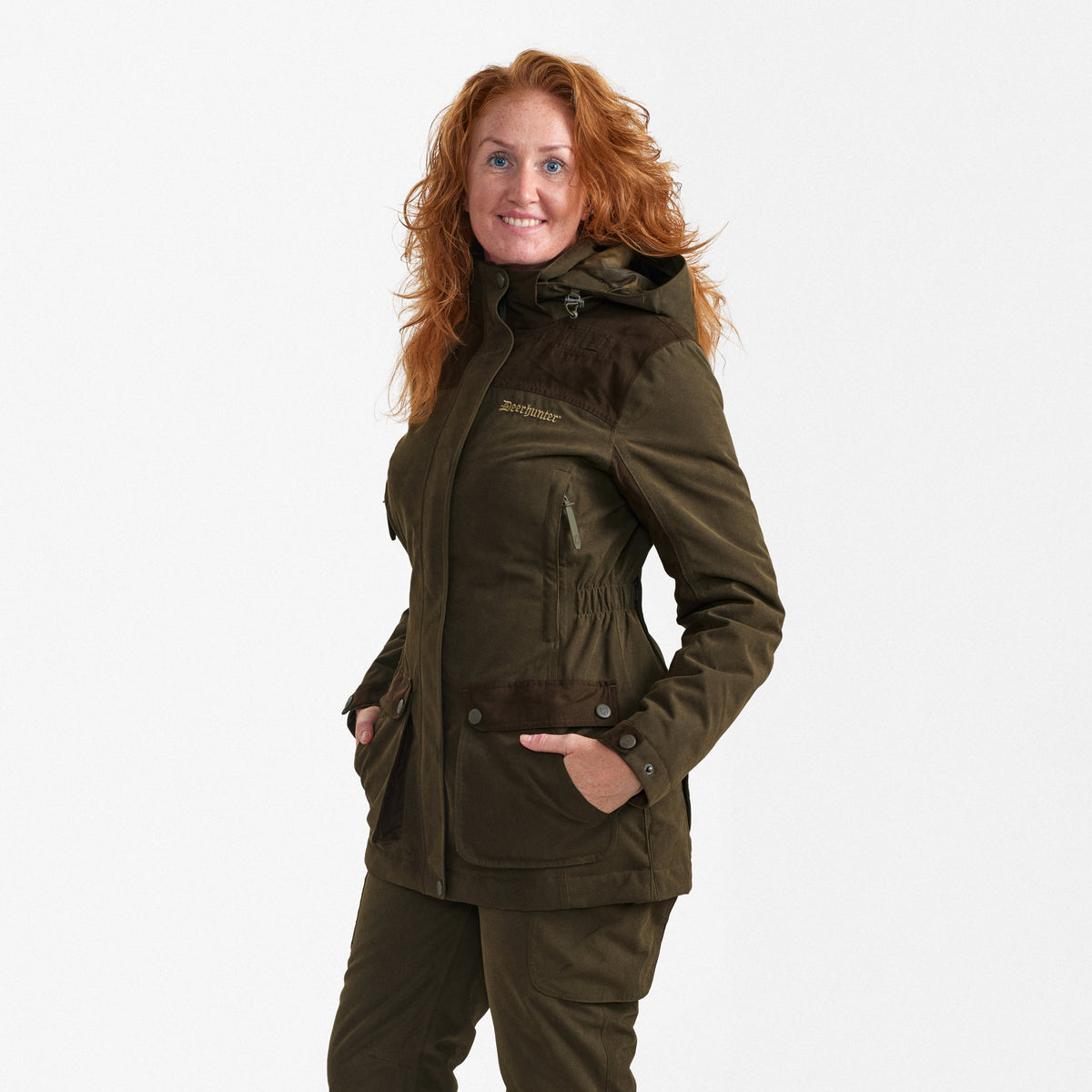 Lady Eagle Jakke Tarmac Green – Deerhunter