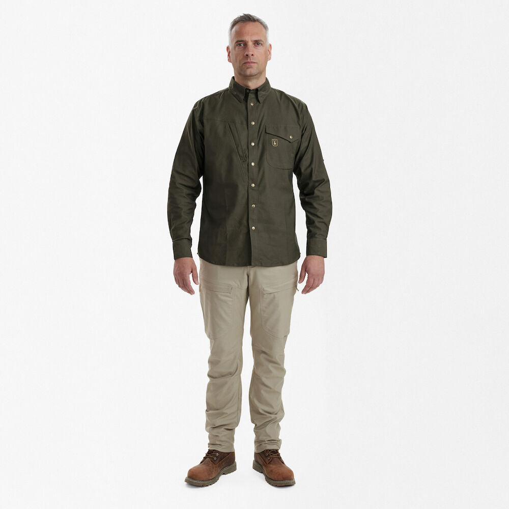 Matobo Skjorte Forest Green – Deerhunter