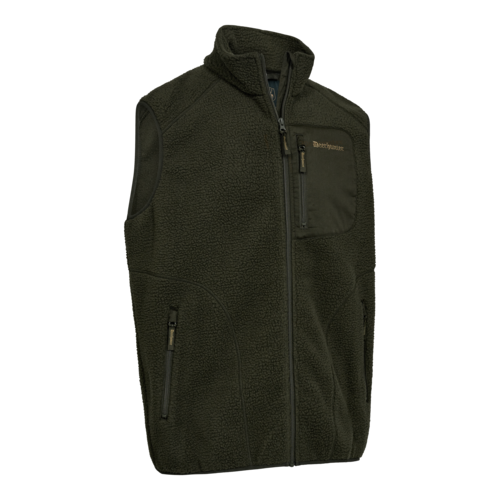 Atlas fleecevest Forest Green – Deerhunter