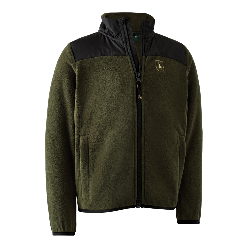 Youth Northward Fleece Jakke Grønn – Deerhunter