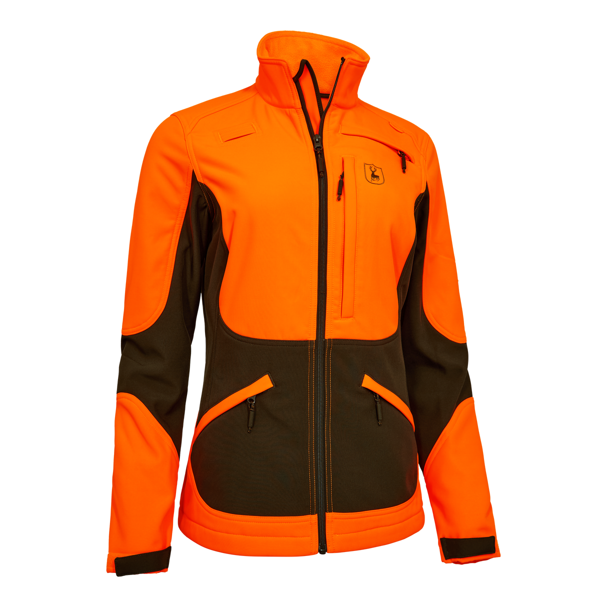 Lady Rogaland Softshell Jakke - Safety Orange – Deerhunter