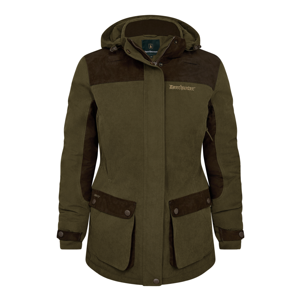 Lady Eagle Winter Jakke - Tarmac Green – Deerhunter