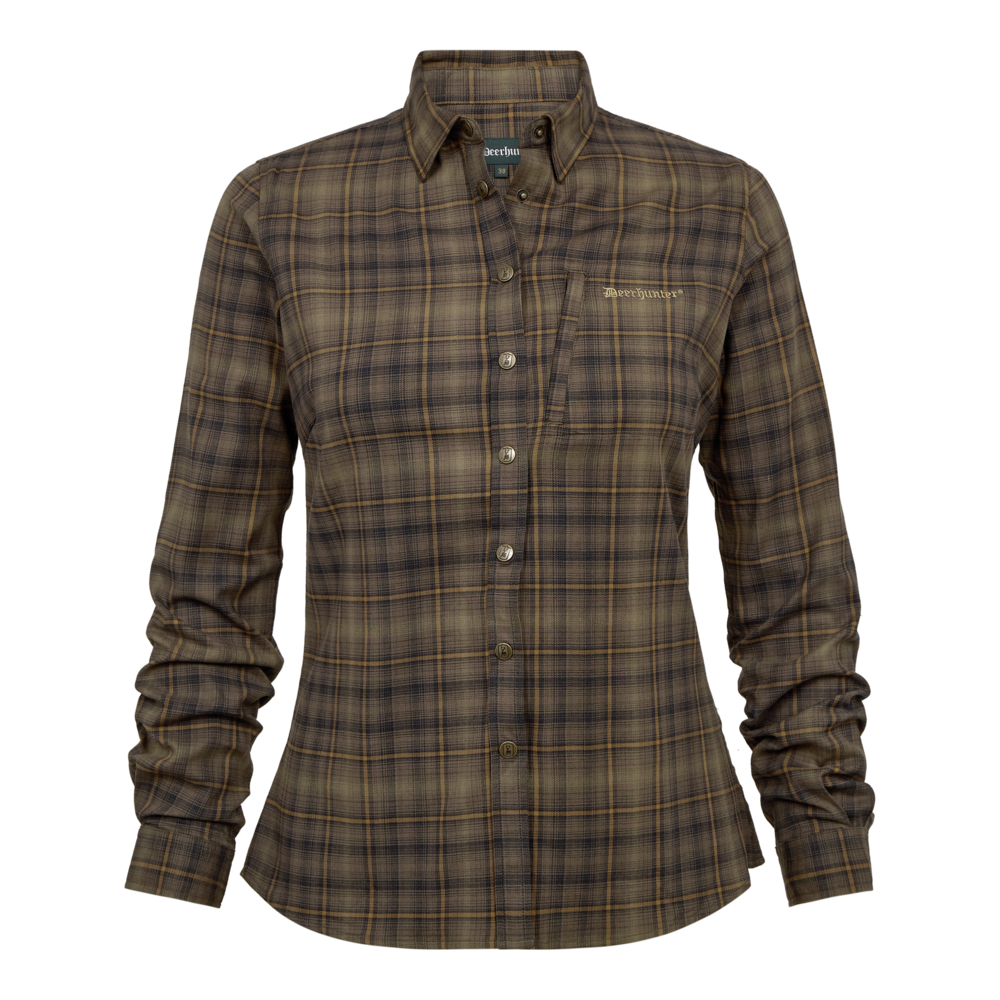 Lady Emery skjorte Green Check – Deerhunter