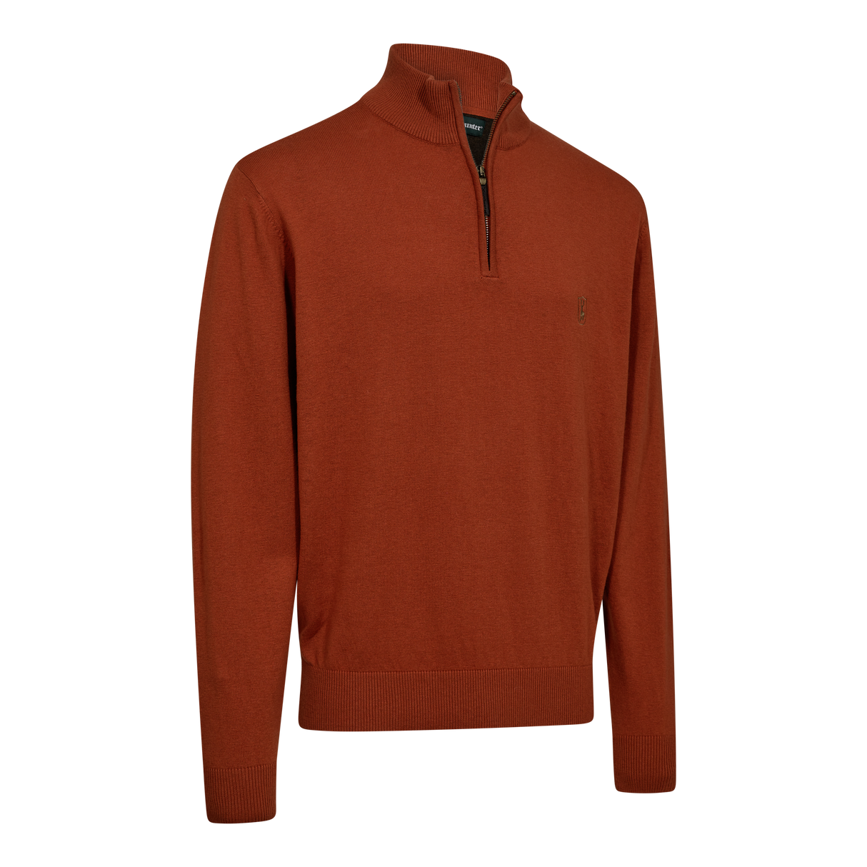 Harrington strikkegenser med glidelåshals – Deerhunter