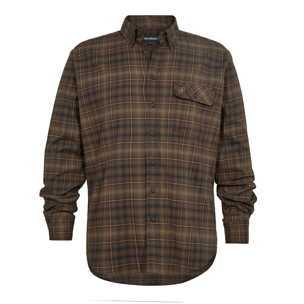 Eric Skjorte Green Check – Deerhunter