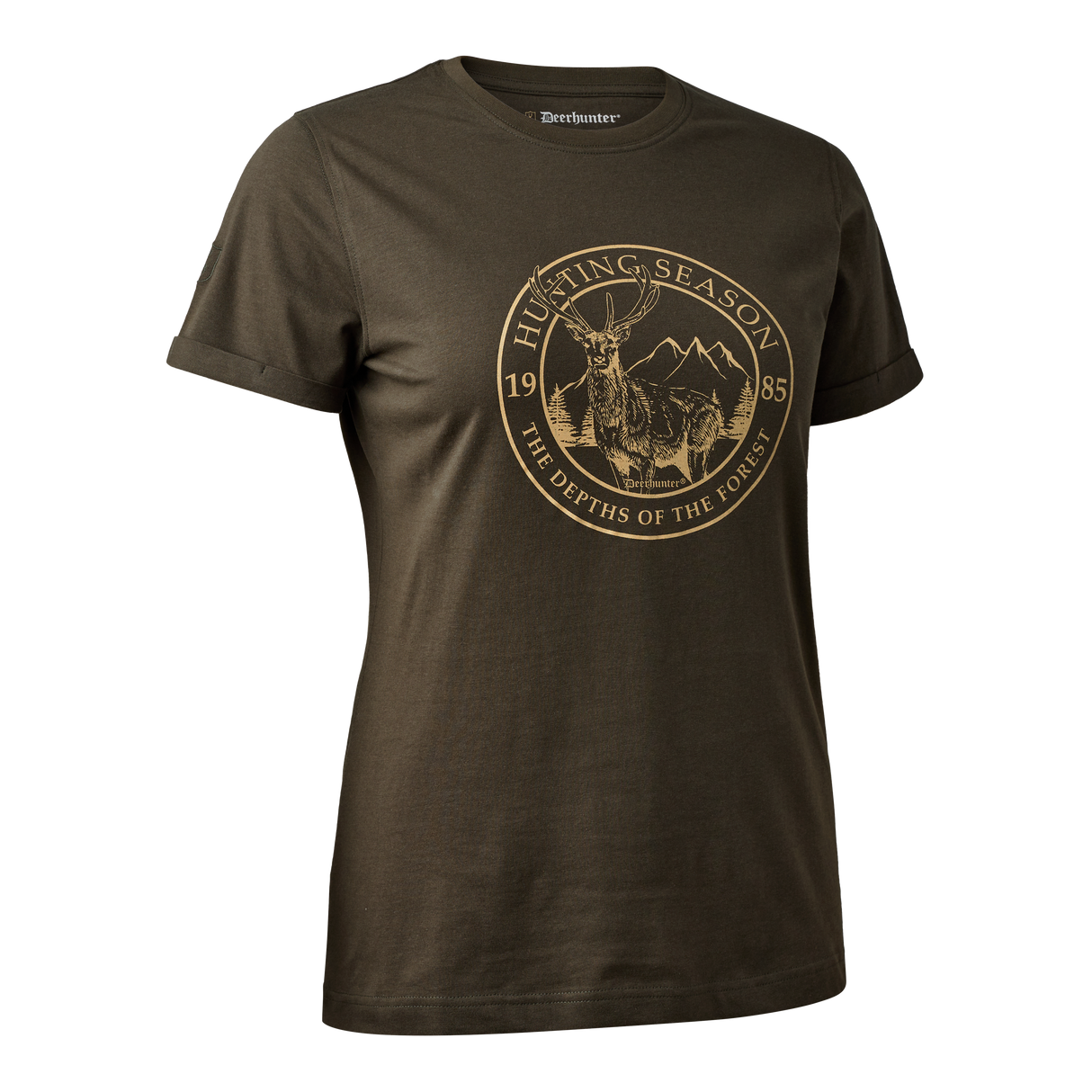 Lady Ella T-skjorte Adventure Green – Deerhunter