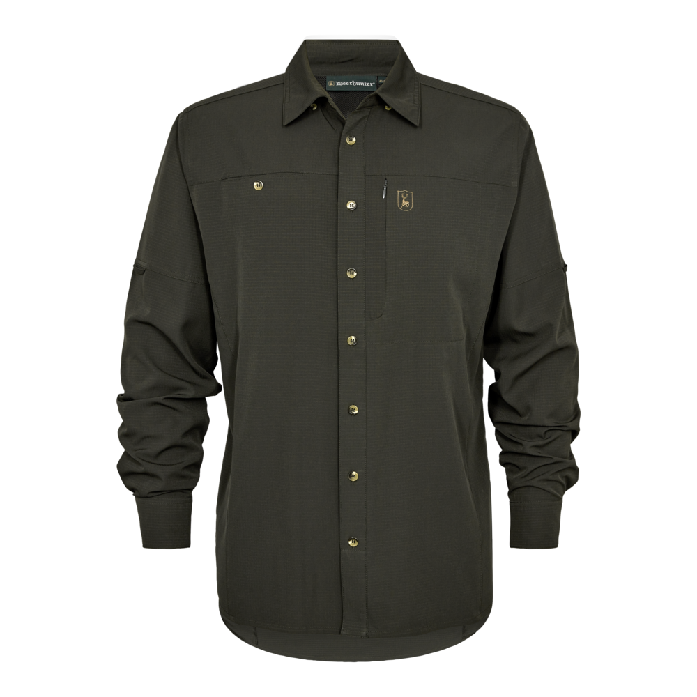 Canopy Skjorte - Forest Green – Deerhunter
