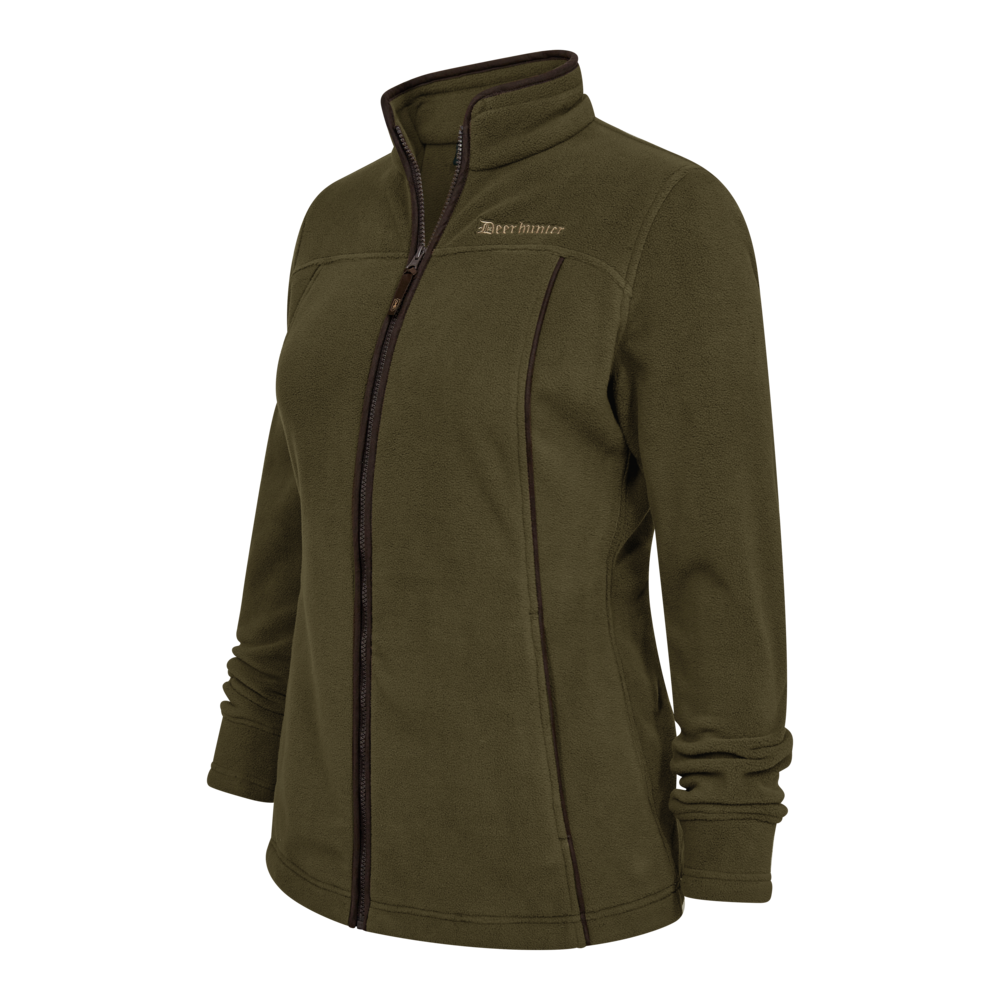 Lady Eagle Fleecejakke Tarmac Green – Deerhunter