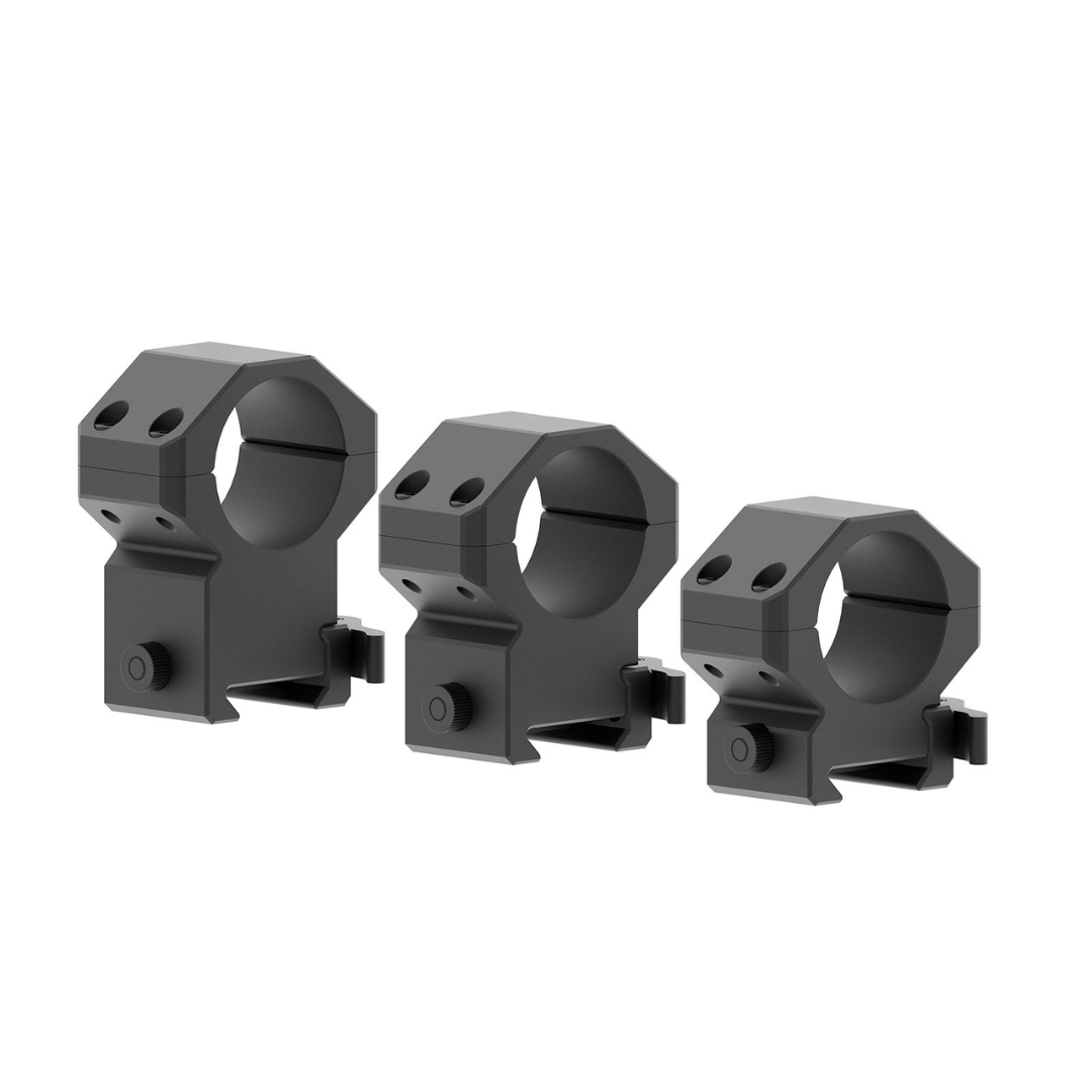 30mm TAC Picatinny/Weaver-ringer Hurtigfeste – HuntElite