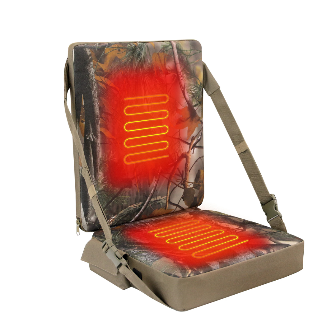 Luksus sittepute Camo med varme – HuntElite