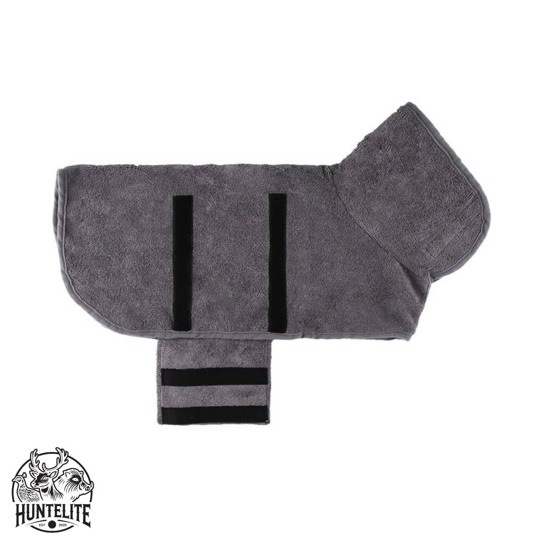 Hundevest - Tørkevest - Tørkedekken Grå – HuntElite