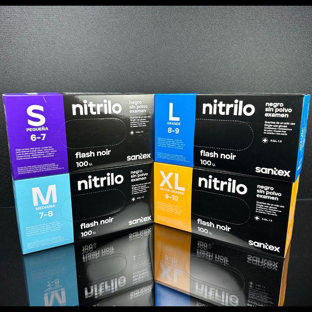 Nitrilhansker Svart Kraftig 4,5g – 100 stk – HuntElite