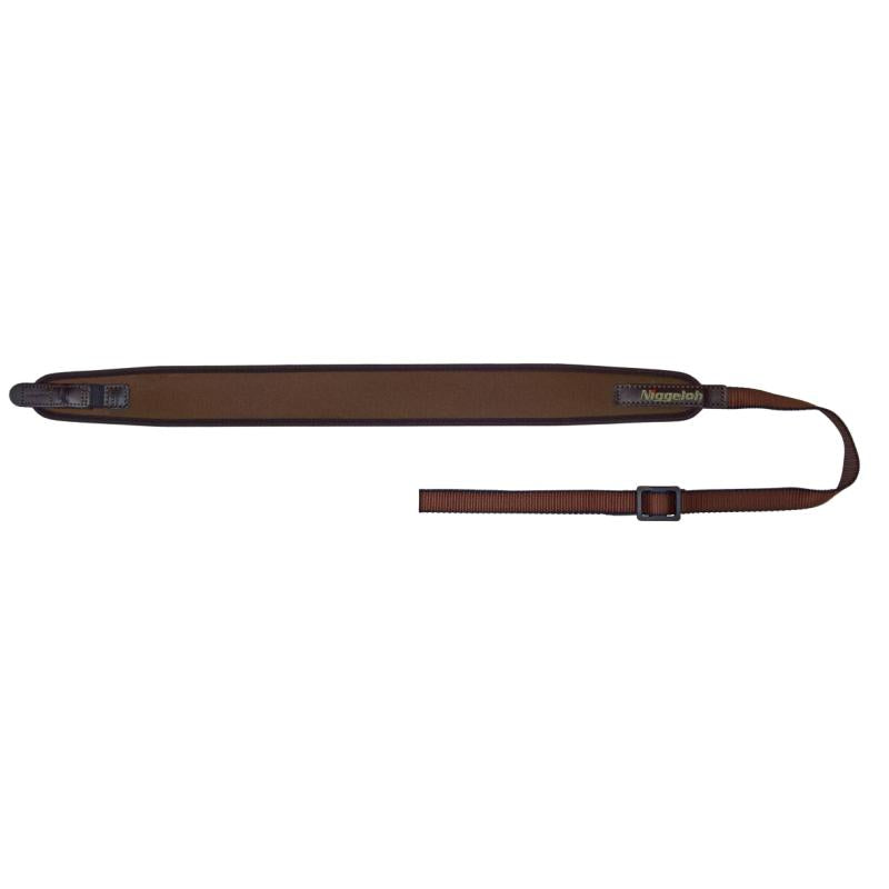 Geværrem Brun Neopren Quick Release – Niggeloh