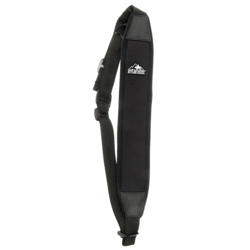 Rifle-/geværrem neopren – Svart – Butler Creek