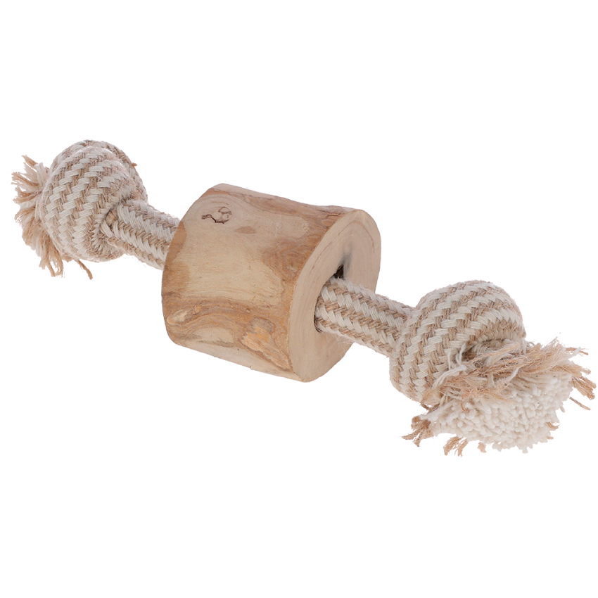 Dumbbell str. S bomullssnor og kaffetre – Kerbl