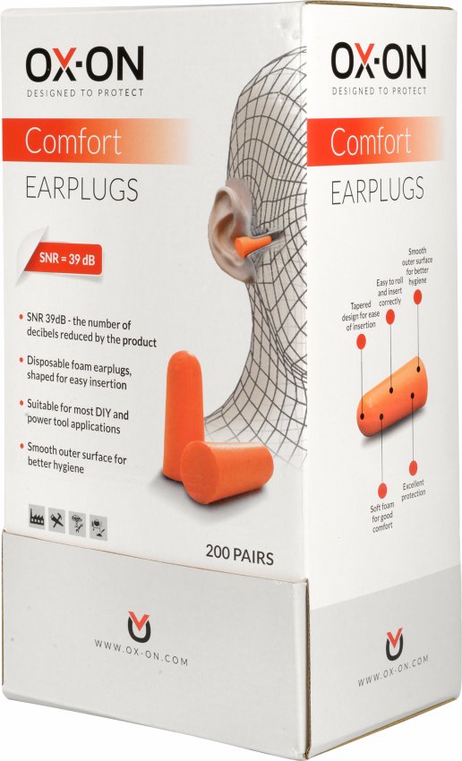 Ørepropper OX-ON Comfort engangs – OX-ON
