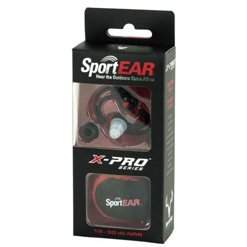 Ørepropper X-pro Selvsittende m/Ventil – SportEAR