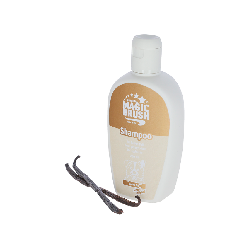 MagicBrush hundeshampo for lyse pelser, 200 ml – Kerbl