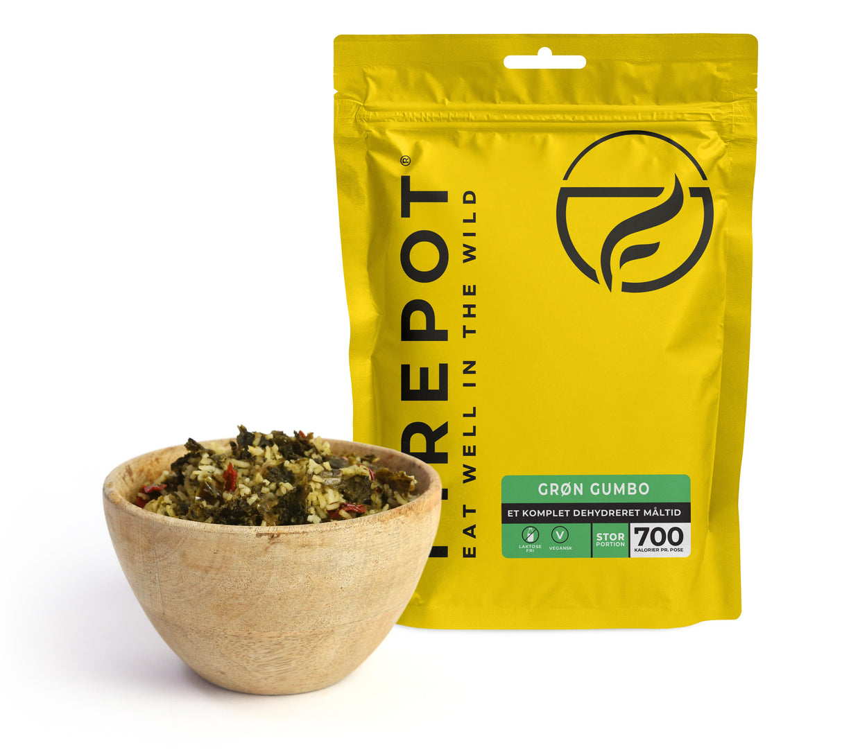 Grønn Gumbo – XL – Firepot