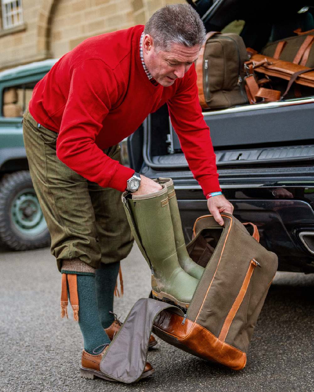 Støvelbag Warm Olive – Härkila