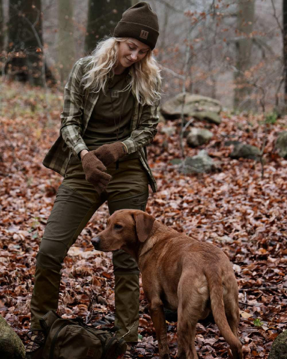 Akeena L/S Skjorte W - Forest Night Check – Härkila